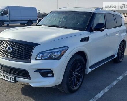 Білий Інфініті QX80, об'ємом двигуна 5.55 л та пробігом 97 тис. км за 28500 $, фото 16 на Automoto.ua