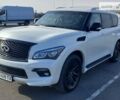 Белый Инфинити QX80, объемом двигателя 5.55 л и пробегом 97 тыс. км за 28500 $, фото 16 на Automoto.ua