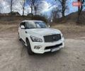 Белый Инфинити QX80, объемом двигателя 5.6 л и пробегом 162 тыс. км за 29000 $, фото 1 на Automoto.ua