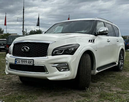 Білий Інфініті QX80, об'ємом двигуна 5.55 л та пробігом 175 тис. км за 26500 $, фото 1 на Automoto.ua