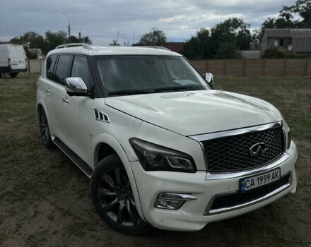 Білий Інфініті QX80, об'ємом двигуна 5.55 л та пробігом 175 тис. км за 26500 $, фото 12 на Automoto.ua