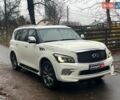 Белый Инфинити QX80, объемом двигателя 5.6 л и пробегом 172 тыс. км за 22990 $, фото 2 на Automoto.ua