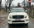 Белый Инфинити QX80, объемом двигателя 5.6 л и пробегом 172 тыс. км за 22990 $, фото 1 на Automoto.ua