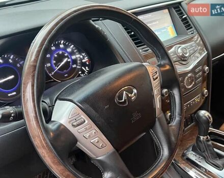 Белый Инфинити QX80, объемом двигателя 5.6 л и пробегом 172 тыс. км за 22990 $, фото 20 на Automoto.ua