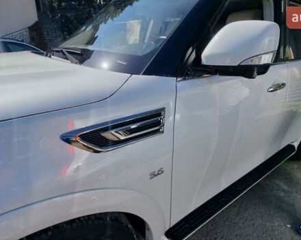 Белый Инфинити QX80, объемом двигателя 5.6 л и пробегом 75 тыс. км за 44000 $, фото 34 на Automoto.ua