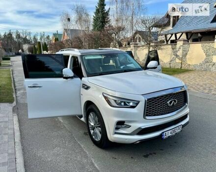 Білий Інфініті QX80, об'ємом двигуна 5.6 л та пробігом 77 тис. км за 32950 $, фото 33 на Automoto.ua