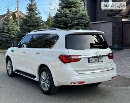 Білий Інфініті QX80, об'ємом двигуна 5.6 л та пробігом 77 тис. км за 33950 $, фото 75 на Automoto.ua