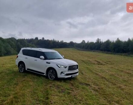 Белый Инфинити QX80, объемом двигателя 5.6 л и пробегом 75 тыс. км за 44000 $, фото 37 на Automoto.ua