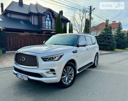 Білий Інфініті QX80, об'ємом двигуна 5.6 л та пробігом 77 тис. км за 33950 $, фото 77 на Automoto.ua