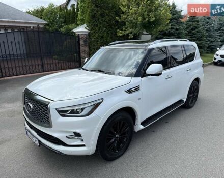 Білий Інфініті QX80, об'ємом двигуна 5.55 л та пробігом 117 тис. км за 30999 $, фото 13 на Automoto.ua