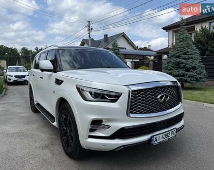 Білий Інфініті QX80, об'ємом двигуна 5.55 л та пробігом 117 тис. км за 30999 $, фото 10 на Automoto.ua