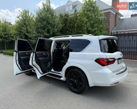 Білий Інфініті QX80, об'ємом двигуна 5.55 л та пробігом 117 тис. км за 30999 $, фото 25 на Automoto.ua
