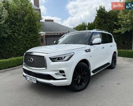 Білий Інфініті QX80, об'ємом двигуна 5.55 л та пробігом 117 тис. км за 30999 $, фото 75 на Automoto.ua