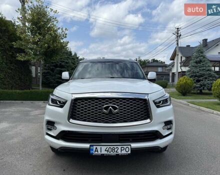 Білий Інфініті QX80, об'ємом двигуна 5.55 л та пробігом 117 тис. км за 30999 $, фото 11 на Automoto.ua