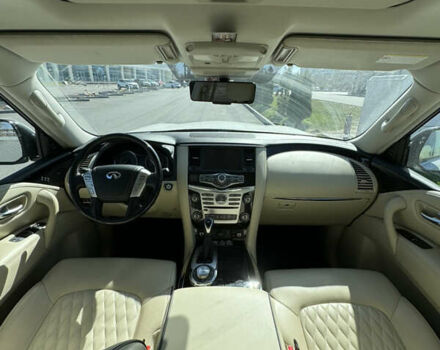 Белый Инфинити QX80, объемом двигателя 5.55 л и пробегом 47 тыс. км за 46000 $, фото 6 на Automoto.ua