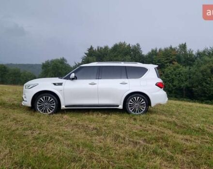 Белый Инфинити QX80, объемом двигателя 5.6 л и пробегом 75 тыс. км за 44000 $, фото 36 на Automoto.ua