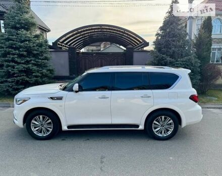 Білий Інфініті QX80, об'ємом двигуна 5.6 л та пробігом 77 тис. км за 33950 $, фото 2 на Automoto.ua