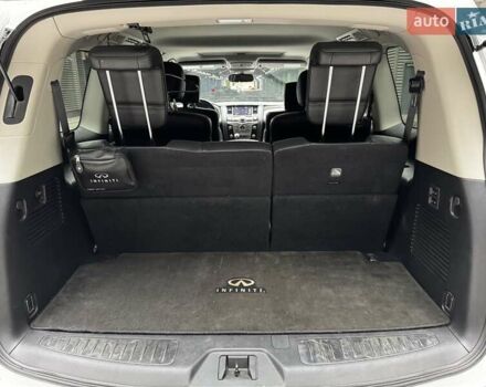 Белый Инфинити QX80, объемом двигателя 5.55 л и пробегом 57 тыс. км за 44000 $, фото 18 на Automoto.ua