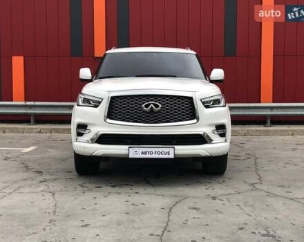 Білий Інфініті QX80, об'ємом двигуна 5.55 л та пробігом 112 тис. км за 41990 $, фото 2 на Automoto.ua