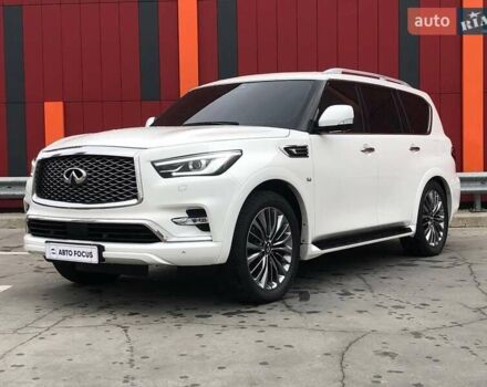 Білий Інфініті QX80, об'ємом двигуна 5.55 л та пробігом 112 тис. км за 41990 $, фото 3 на Automoto.ua