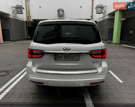 Белый Инфинити QX80, объемом двигателя 5.55 л и пробегом 57 тыс. км за 44000 $, фото 15 на Automoto.ua