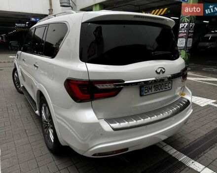 Белый Инфинити QX80, объемом двигателя 5.55 л и пробегом 57 тыс. км за 44000 $, фото 9 на Automoto.ua