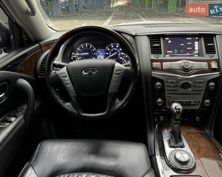 Белый Инфинити QX80, объемом двигателя 5.55 л и пробегом 57 тыс. км за 44000 $, фото 44 на Automoto.ua