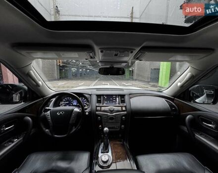 Белый Инфинити QX80, объемом двигателя 5.55 л и пробегом 57 тыс. км за 44000 $, фото 42 на Automoto.ua