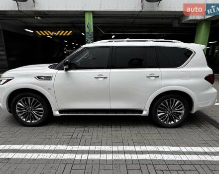 Белый Инфинити QX80, объемом двигателя 5.55 л и пробегом 57 тыс. км за 44000 $, фото 11 на Automoto.ua