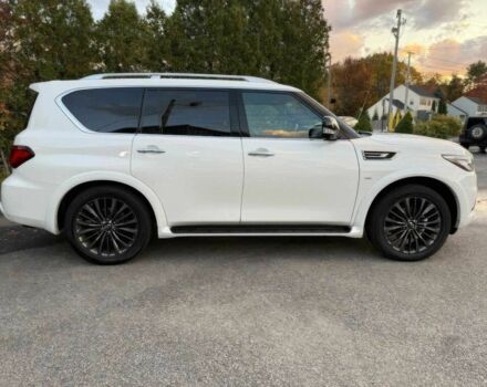 Белый Инфинити QX80, объемом двигателя 5.6 л и пробегом 42 тыс. км за 15000 $, фото 7 на Automoto.ua