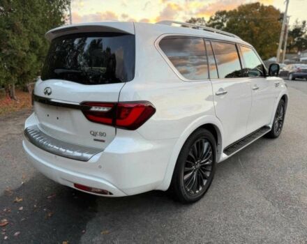 Белый Инфинити QX80, объемом двигателя 5.6 л и пробегом 42 тыс. км за 15000 $, фото 6 на Automoto.ua