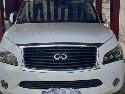 Инфинити QX80 2014 в Киеве на Automoto.ua Белый Инфинити QX80, объемом двигателя 0 л и пробегом 1 тыс. км за 28500 $, фото 1 на Automoto.ua