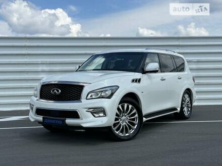 Білий Інфініті QX80, об'ємом двигуна 5.6 л та пробігом 121 тис. км за 37000 $, фото 1 на Automoto.ua