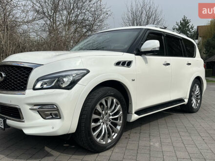 Білий Інфініті QX80, об'ємом двигуна 5.55 л та пробігом 153 тис. км за 25900 $, фото 1 на Automoto.ua