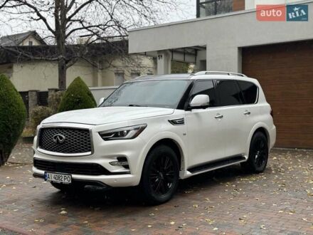Инфинити QX80 2018 в Киеве на Automoto.ua Белый Инфинити QX80, объемом двигателя 5.55 л и пробегом 117 тыс. км за 32750 $, фото 1 на Automoto.ua