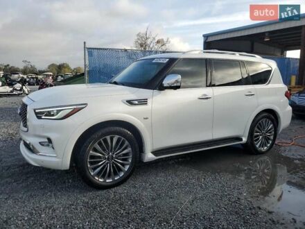 Инфинити QX80 2019 в Хмельницком на Automoto.ua Белый Инфинити QX80, объемом двигателя 5.55 л и пробегом 127 тыс. км за 7500 $, фото 1 на Automoto.ua