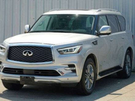 Инфинити QX80 2021 в Кропивницком (Кировограде) на Automoto.ua Белый Инфинити QX80, объемом двигателя 5.6 л и пробегом 45 тыс. км за 15000 $, фото 1 на Automoto.ua