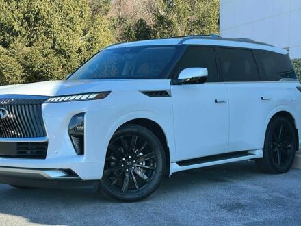 Инфинити QX80 2025 в Черновцах на Automoto.ua Белый Инфинити QX80, объемом двигателя 3.5 л и пробегом 6 тыс. км за 42700 $, фото 1 на Automoto.ua