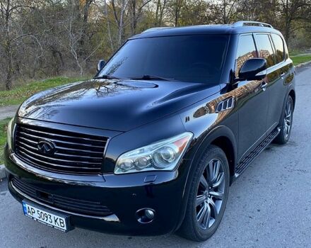 Чорний Інфініті QX80, об'ємом двигуна 5.6 л та пробігом 153 тис. км за 21000 $, фото 12 на Automoto.ua