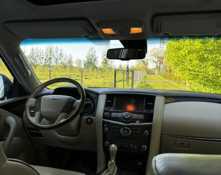 Черный Инфинити QX80, объемом двигателя 5.55 л и пробегом 298 тыс. км за 20700 $, фото 34 на Automoto.ua