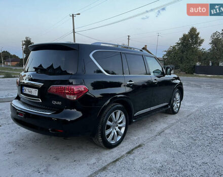 Черный Инфинити QX80, объемом двигателя 5.55 л и пробегом 298 тыс. км за 20700 $, фото 9 на Automoto.ua