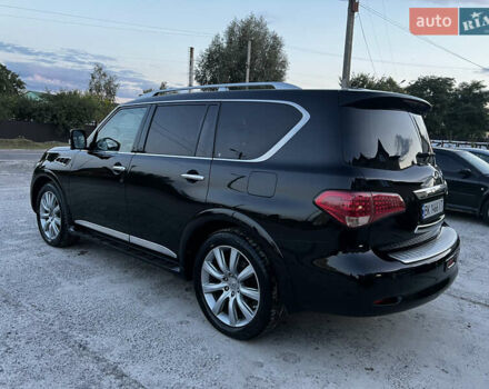Черный Инфинити QX80, объемом двигателя 5.55 л и пробегом 298 тыс. км за 20700 $, фото 5 на Automoto.ua