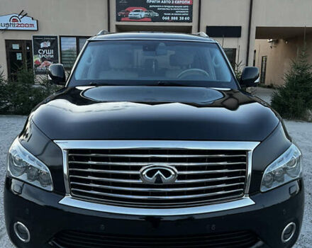 Черный Инфинити QX80, объемом двигателя 5.55 л и пробегом 298 тыс. км за 20700 $, фото 1 на Automoto.ua