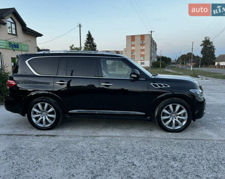Черный Инфинити QX80, объемом двигателя 5.55 л и пробегом 298 тыс. км за 20700 $, фото 8 на Automoto.ua