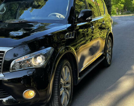 Черный Инфинити QX80, объемом двигателя 5.55 л и пробегом 298 тыс. км за 20700 $, фото 11 на Automoto.ua