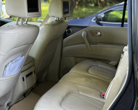 Черный Инфинити QX80, объемом двигателя 5.55 л и пробегом 298 тыс. км за 20700 $, фото 21 на Automoto.ua