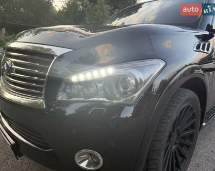 Черный Инфинити QX80, объемом двигателя 5.55 л и пробегом 330 тыс. км за 18000 $, фото 10 на Automoto.ua