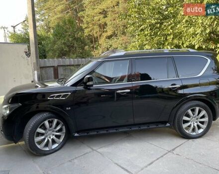 Черный Инфинити QX80, объемом двигателя 5.55 л и пробегом 198 тыс. км за 21999 $, фото 9 на Automoto.ua