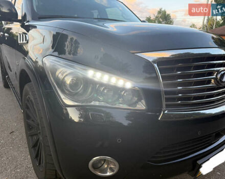 Черный Инфинити QX80, объемом двигателя 5.55 л и пробегом 330 тыс. км за 18000 $, фото 9 на Automoto.ua