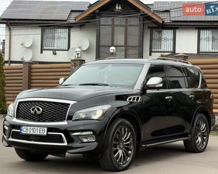 Чорний Інфініті QX80, об'ємом двигуна 5.55 л та пробігом 158 тис. км за 24500 $, фото 6 на Automoto.ua